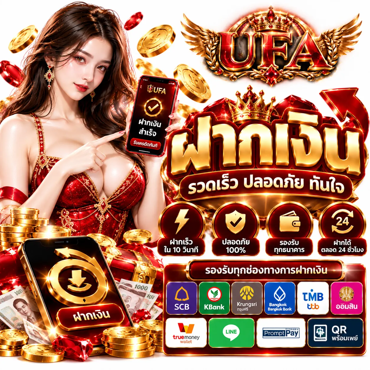 UFA - ฝากเงิน